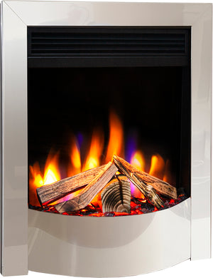 Celsi - Ultiflame Fires - VR Endura Silver Hearth Mounted Electric Fire