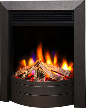 Celsi - Ultiflame Fires - VR Essence Black Hearth Mounted Electric Fire