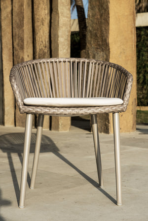 Skyline Design - Valetti - 8 Seat Outdoor Dining Set with Round Tivoli Bistro Tables