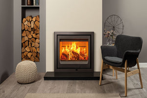 Vogue 700 Inset Hearth Mounted Straight