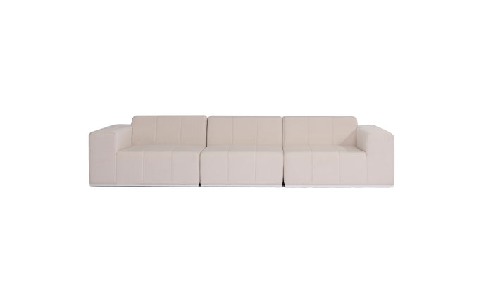 Blinde Design Connect Modular 3 Sofa Canvas