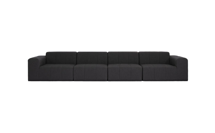 Blinde Design Connect Modular 4 Sofa Sooty