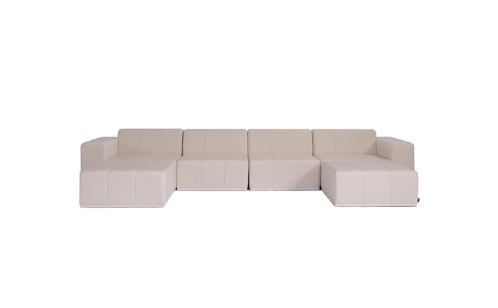 Blinde Design Connect Modular 6 U-Chaise Sectional Canvas