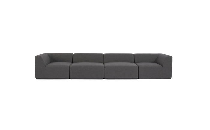 Blinde Design Relax Modular 4 Sofa Flanelle