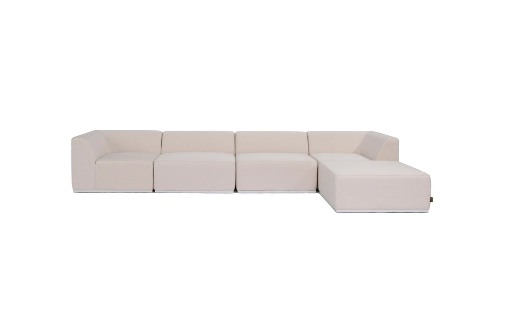 Blinde Design Relax Modular 5 Sofa Chaise Canvas