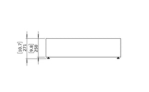 Blinde Design Bloc L1 Concrete Coffee Table Bone