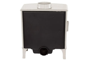 Carron - ECO Stove - 5kW Wood Stove (Multi-fuel Kit Option) - Cream Enamel