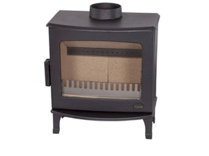 Carron - ECO Stove - 5kW Wood Stove (Multi-fuel Kit Option) - Matt Black