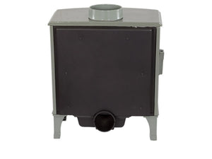 Carron - ECO Stove - 5kW Wood Stove (Multi-fuel Kit Option) - Sage Green Enamel