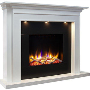 Celsi - Ultiflame VR Canelo S-600 Illumia - Smooth White Freestanding Suite