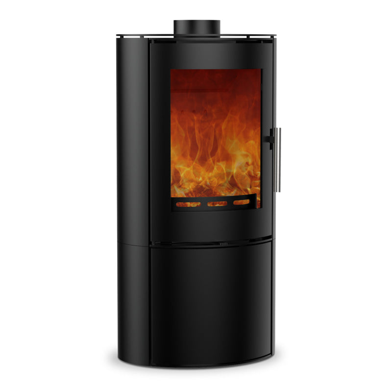 Dura Flue - Woodford Stoves - Charlton 5kW Freestanding Wood Burning S ...