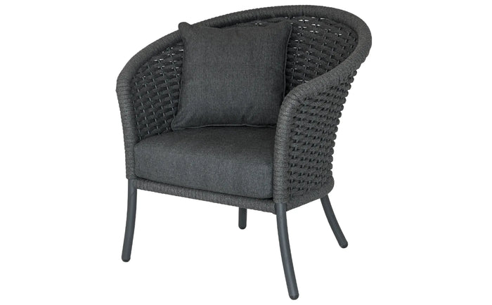 Alexander Rose - Cordial Grey Lounge Armchair