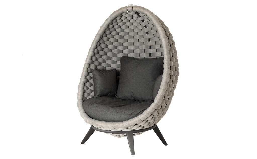 Alexander Rose - Cordial Luxe Light Grey Lucy Chair with Base