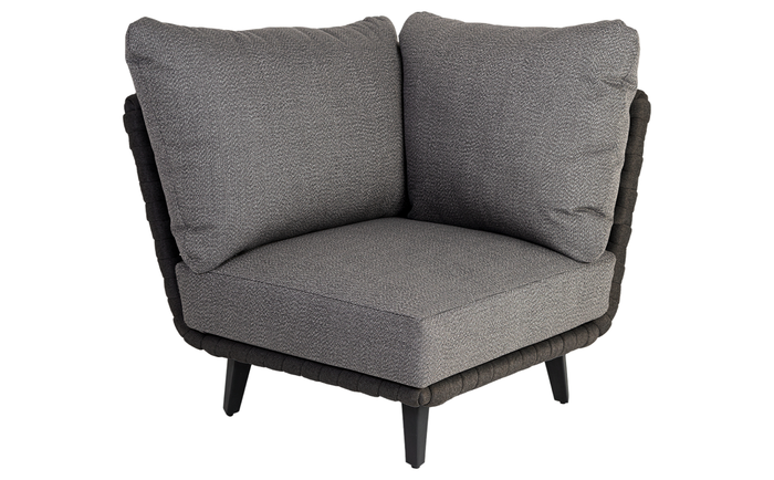 Alexander Rose - Cordial Luxe Dark Grey Lounge Modular Sofa Corner Module