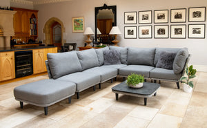 Alexander Rose - Cordial Luxe Light Grey Lounge Modular Sofa Mid Module