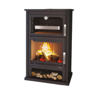 Bronpi - Suiza - 14kW Wood Burning Oven Stove cutout