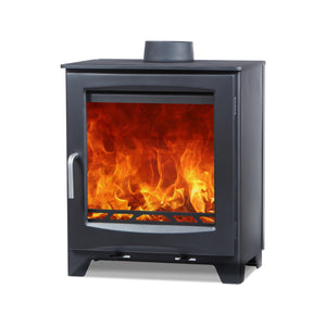 Woodford - Didsbury 5kW Multi-fuel Stove side view cutout