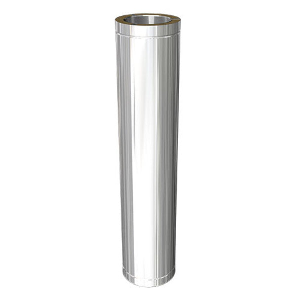 5” Insulated Twin Wall - Straight Lengths - Stainless Steel