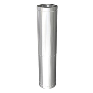 6” Insulated Twin Wall - Adjustable Lengths - Stainless Steel
