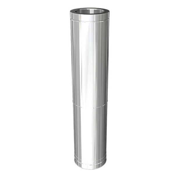5” Insulated Twin Wall - Adjustable Lengths - Stainless Steel