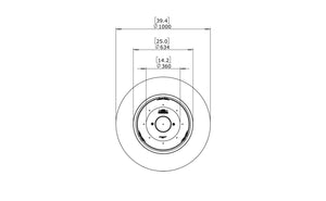 EcoSmart Fire Ark 40 Fire Pit Table Graphite