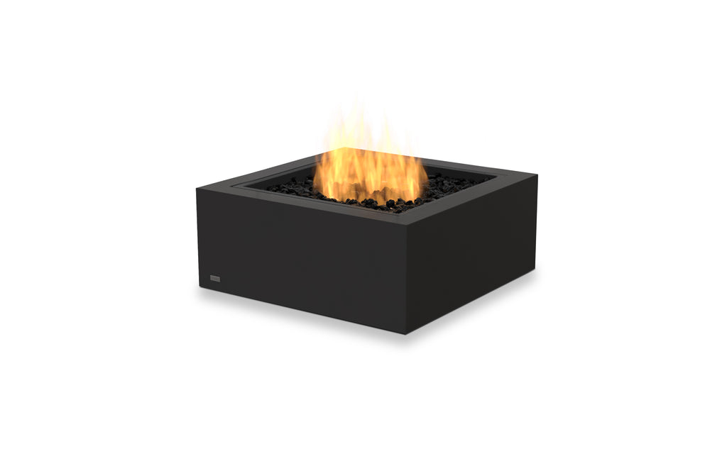 EcoSmart Fire Base 30 Gas Fire Pit Table Graphite