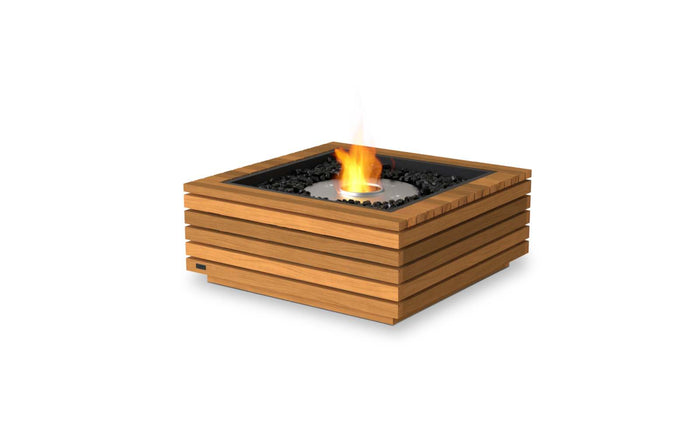 EcoSmart Fire Base 30 Fire Pit Table Teak