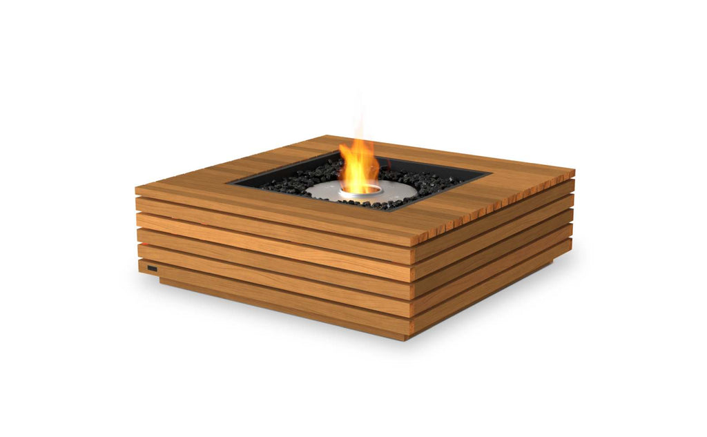 EcoSmart Fire Base 40 Fire Pit Table Teak