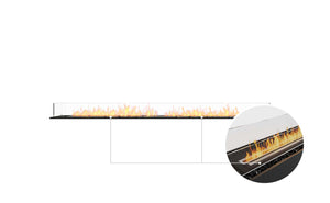 EcoSmart Flex Fireplace 104BN Bench Black