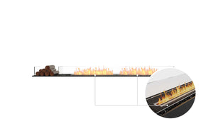 EcoSmart Flex Fireplace 104BN.BX1 Bench Black