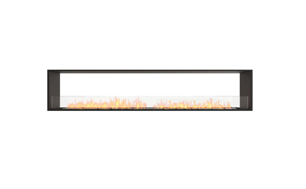 EcoSmart Flex Fireplace 104DB Double Sided Black