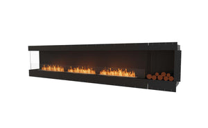 EcoSmart Flex Fireplace 140LC.BXR Left Corner Black