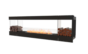 EcoSmart Flex Fireplace 104PN.BX2 Peninsula Black