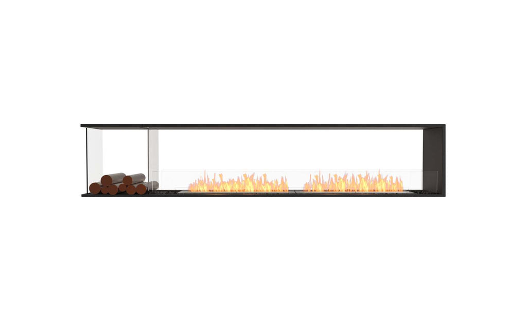 EcoSmart Flex Fireplace 104PN.BXL Peninsula Black