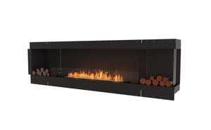 EcoSmart Flex Fireplace 104RC.BX2 Right Corner Black