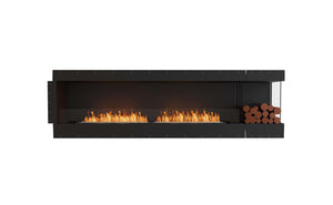 EcoSmart Flex Fireplace 104RC.BXR Right Corner Black