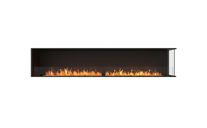 EcoSmart Flex Fireplace 104RC Right Corner Black