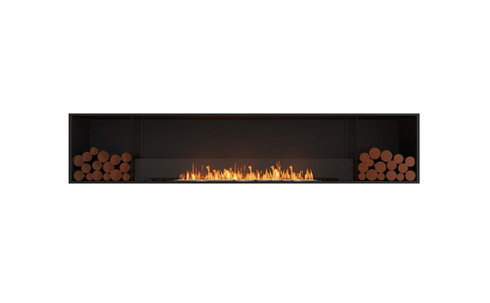 EcoSmart Flex Fireplace 104SS.BX2 Single Sided Black