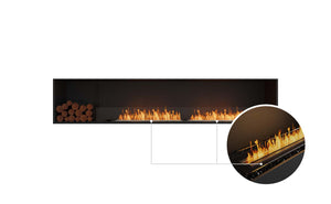 EcoSmart Flex Fireplace 104SS.BXL Single Sided Black