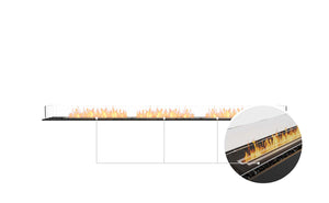 EcoSmart Flex Fireplace 122BN Bench Black