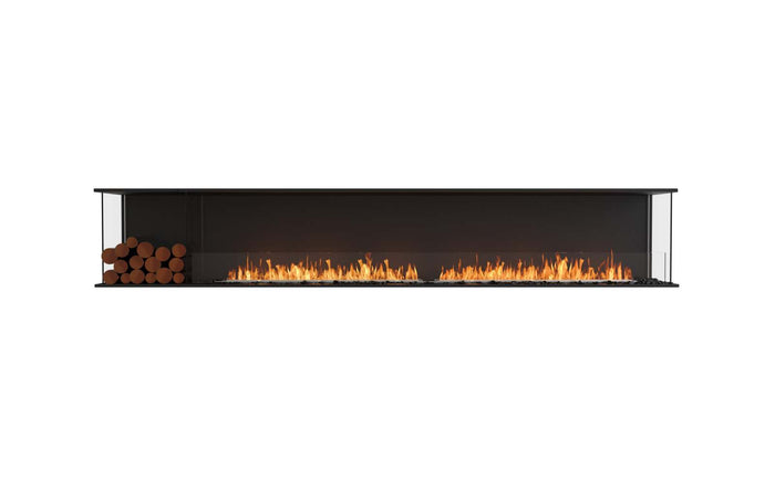 EcoSmart Flex Fireplace 122BY.BXL Bay Black