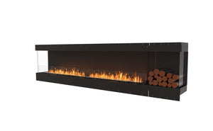 EcoSmart Flex Fireplace 122BY.BXR Bay Black