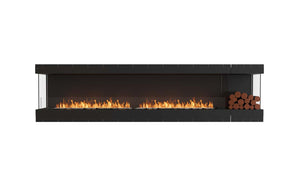 EcoSmart Flex Fireplace 122BY.BXR Bay Black