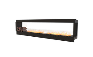 EcoSmart Flex Fireplace 122DB.BX1 Double Sided Black