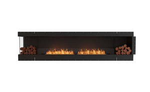 EcoSmart Flex Fireplace 122LC.BX2 Left Corner Black