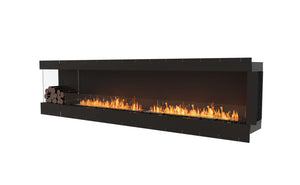 EcoSmart Flex Fireplace 122LC.BXL Left Corner Black