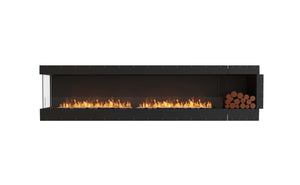 EcoSmart Flex Fireplace 122LC.BXR Left Corner Black