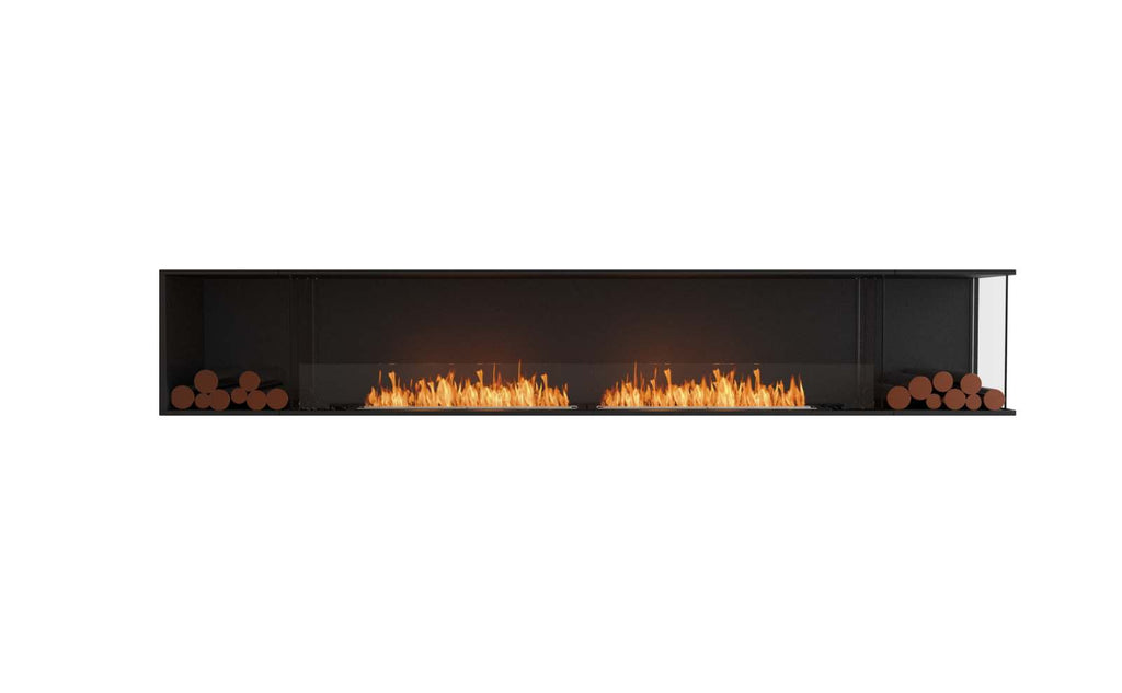 EcoSmart Flex Fireplace 122RC.BX2 Right Corner Black