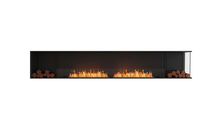 EcoSmart Flex Fireplace 122RC.BX2 Right Corner Black