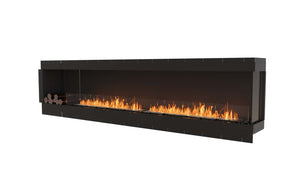 EcoSmart Flex Fireplace 122RC.BXL Right Corner Black